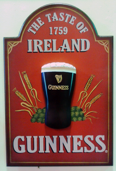 Guiness sign