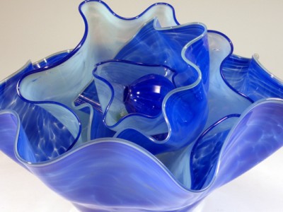 bowls by Burchetta Glassblowing