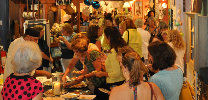 Blue Moon gift shops wine event