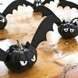 bat pumpkins