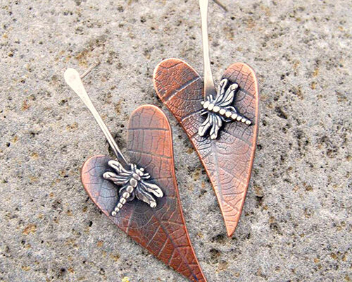 MJJ dragonfly earrings