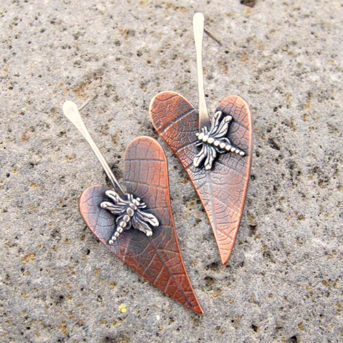 MJJ dragonfly earrings