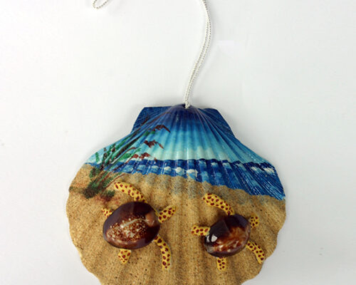 turtle shell ornament