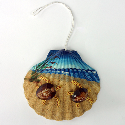 turtle shell ornament