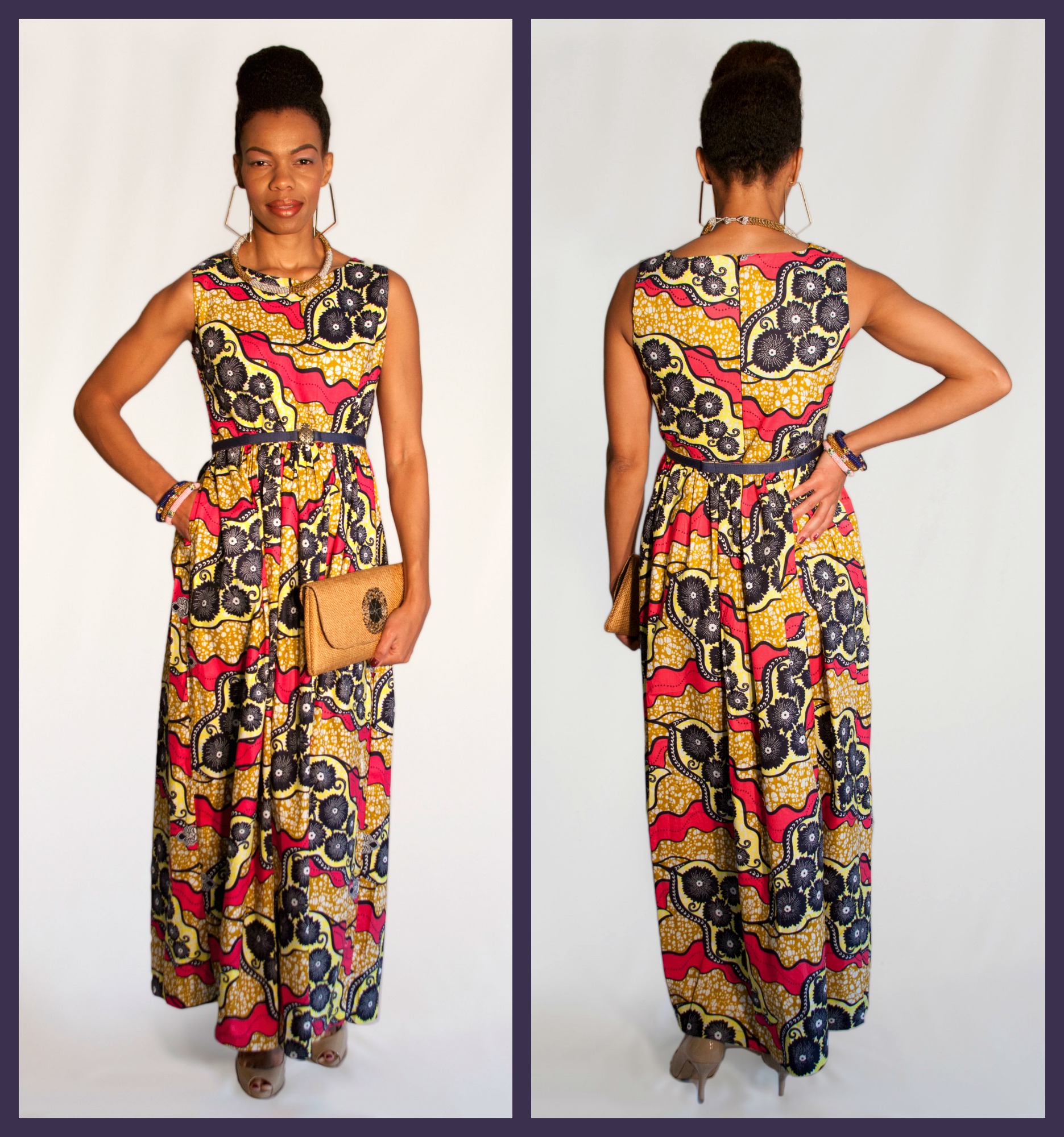 Nashona Fall Maxi Dress Wilmington NC