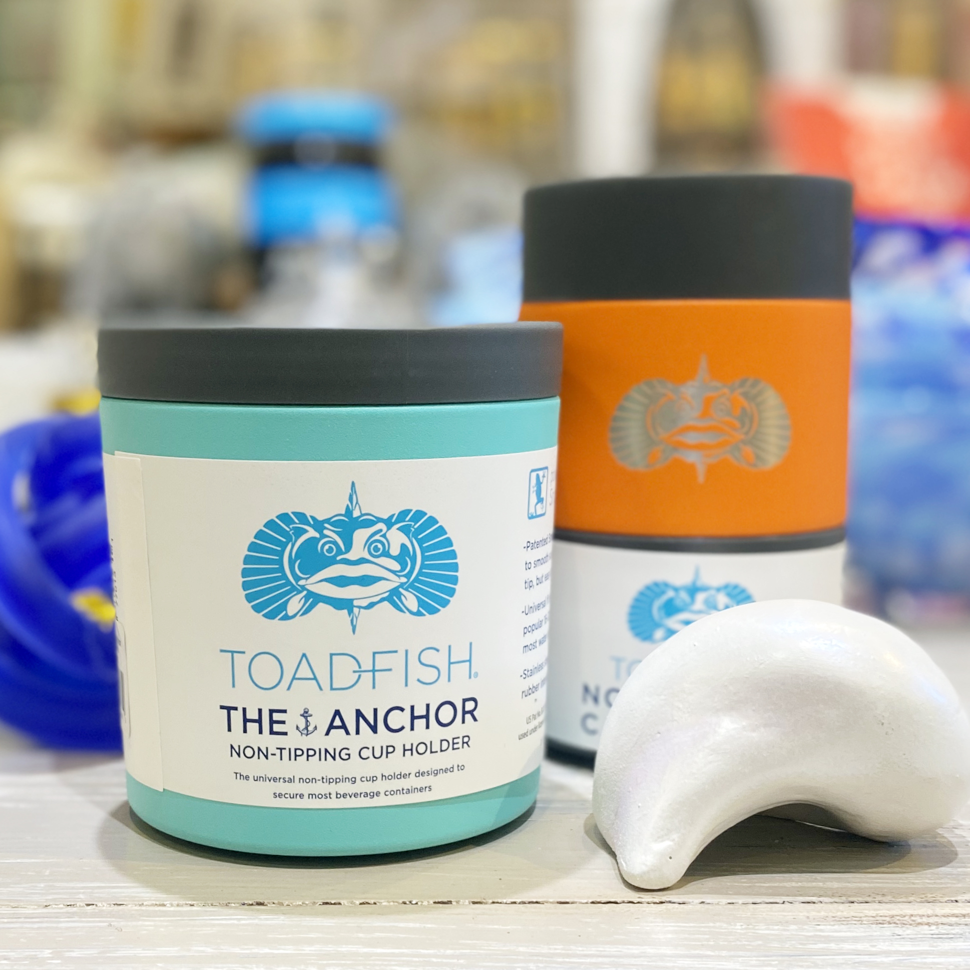 Toadfish The Anchor Universal Non-Tipping Cup Holder