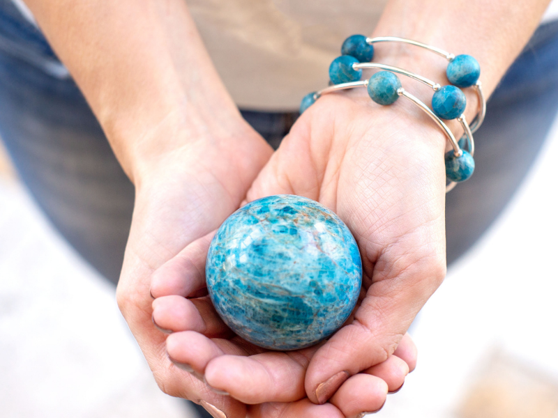 blue blessing bracelet