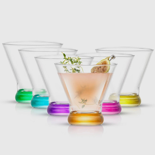 stemless glass, wine glass, martini glass, the mix, wilmington, unique, fun, girly, glass, hue glass