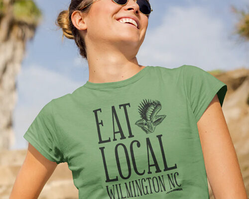 eat local flytrap shirt