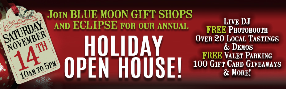 blue moon gift shops holiday open house wilmington nc